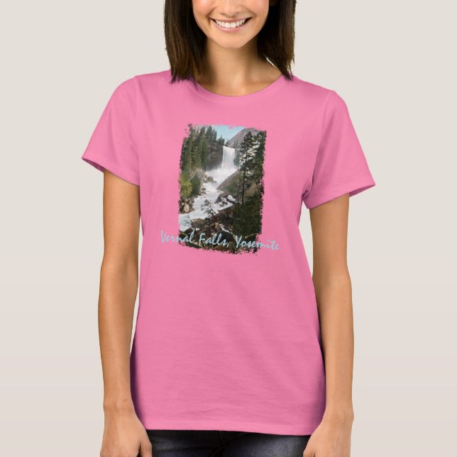 Vernal Falls Painted Women's Shirt (Front)