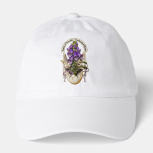 Vernal Foxglove Sprig, Gift for friends Hat