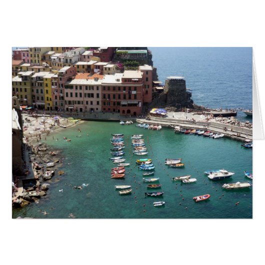 vernazza boating cards (Front Horizontal)
