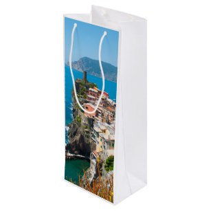 Vernazza Cinque Terre Italy Wine Gift Bag