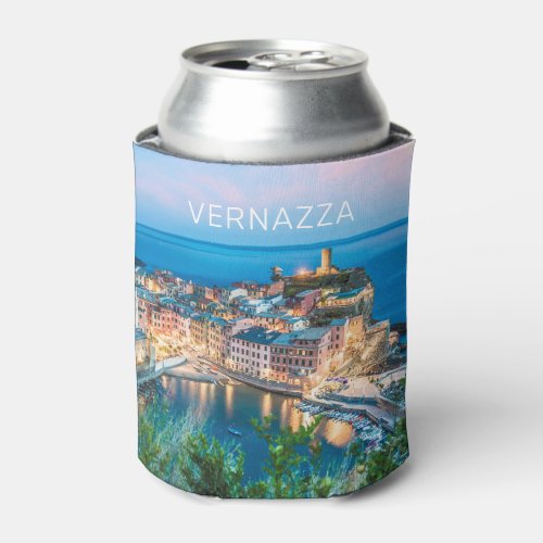 Vernazza Cinque Terre La Spezia Italy Panorama Can Cooler