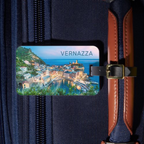 Vernazza Cinque Terre La Spezia Italy Panorama Luggage Tag