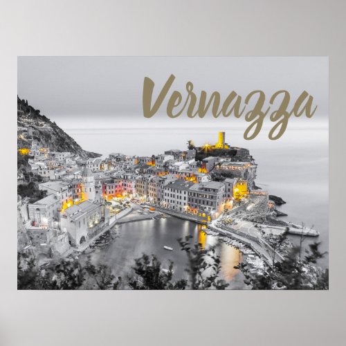 Vernazza Cinque Terre Liguria Italy Fine Art gift Poster