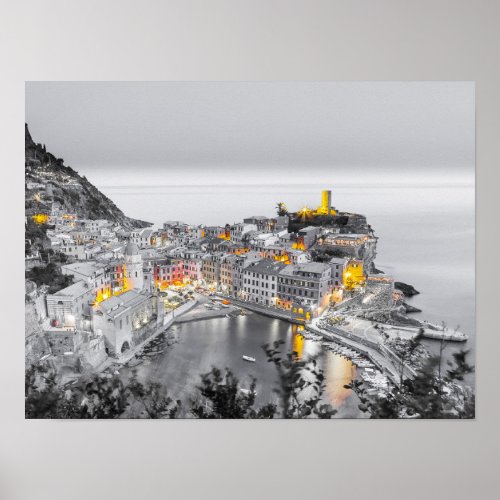 Vernazza Cinque Terre Liguria Italy Fine Art gift Poster