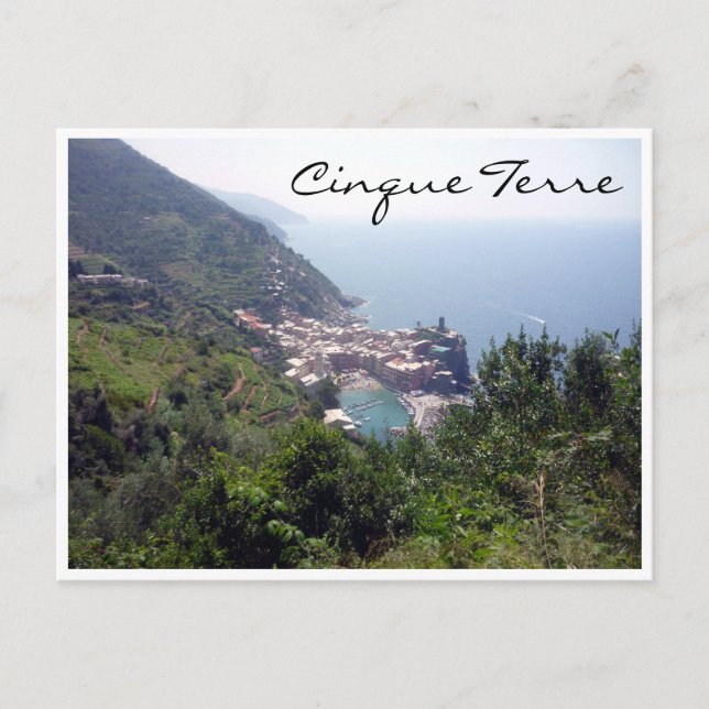 vernazza distant postcard (Front)