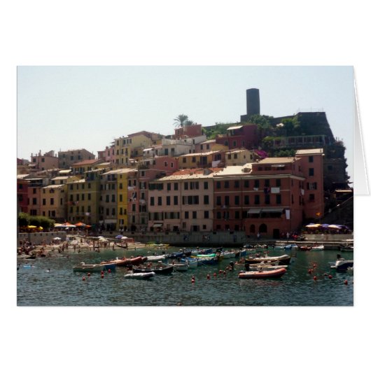 vernazza harbour cards (Front Horizontal)