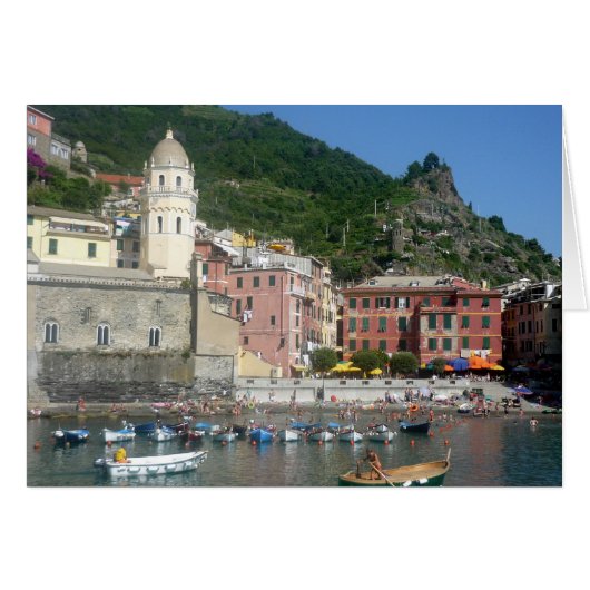 vernazza italy cards (Front Horizontal)