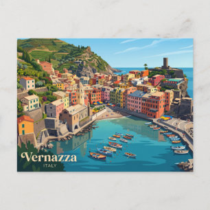 Vernazza Italy Postcard