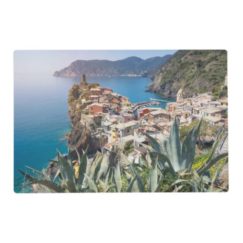 Vernazza town in the Cinque Terre Placemat