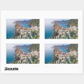 Vernazza town in the Cinque Terre Rectangular Sticker (Sheet)