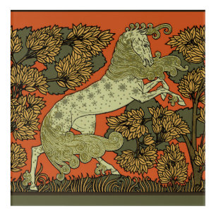 Verneuil Art Nouveau Horse: Vintage Equestrian