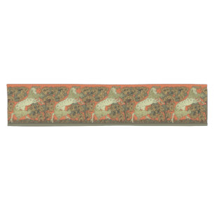 Verneuil Art Nouveau Horse: Vintage Equestrian Short Table Runner