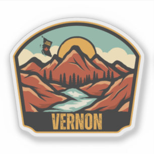 Vernon, British Columbia Sticker