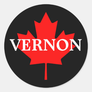 VERNON CLASSIC ROUND STICKER