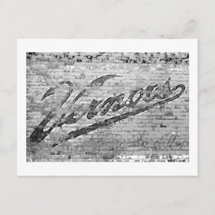 Vernors Wall Ann Arbor, Michigan Postcard