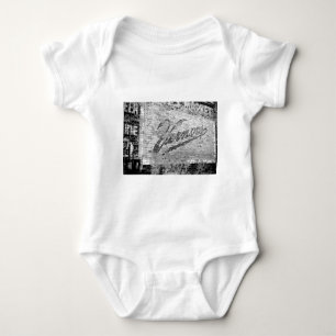 Vernors Wall Ann Arbor Michigan Vintage Brick Wall Baby Bodysuit