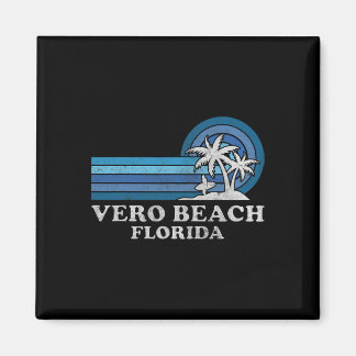 Vero Beach Florida Family Summer Vacation Vintage  Magnet