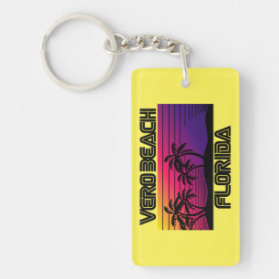 Vero Beach Florida Keychain