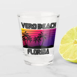 Vero Beach Florida Shot Glass