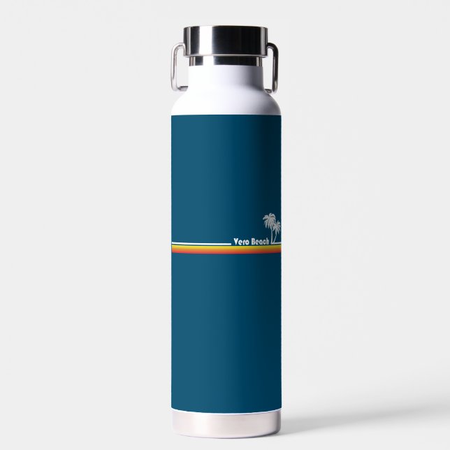 Vero Beach Florida Water Bottle (Front)