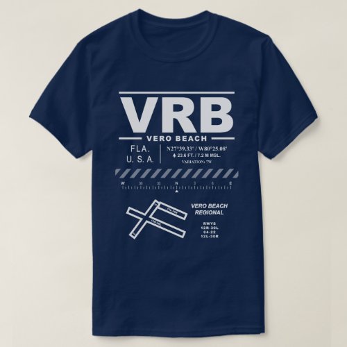 Vero Beach Regional Airport VRB T_Shirt