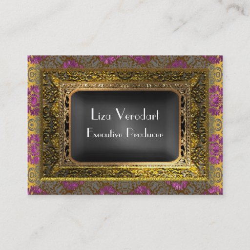 Customizable Verodart Porte  Elegant Professional Business Card