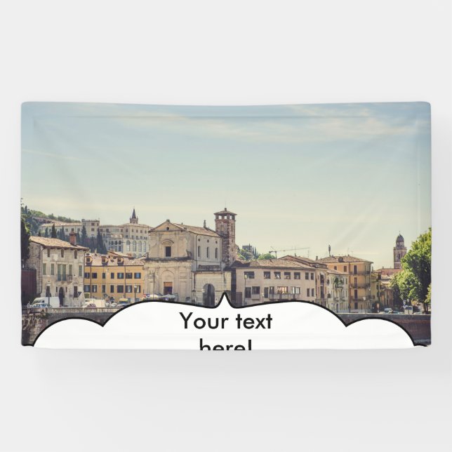 Verona architecture, Italy Banner (Horizontal)