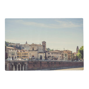 Verona architecture, Italy Placemat