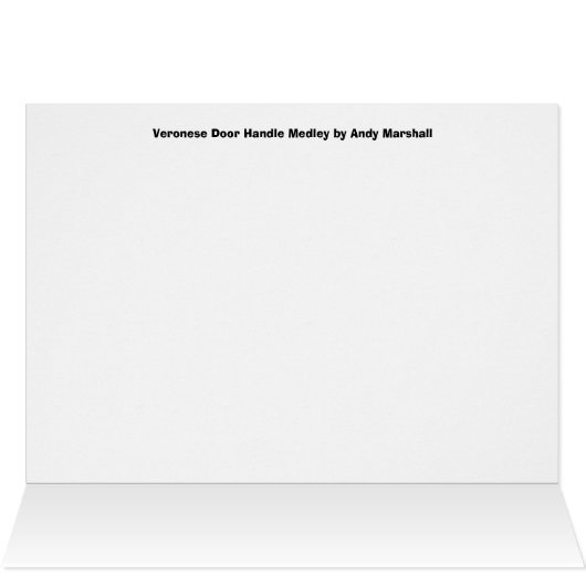 Verona Door Card (Inside Horizontal (Top))