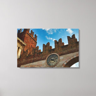 Verona (Italy), "portoni della Bra" Canvas Print