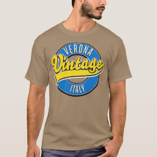 Verona italy vintage style logo T-Shirt