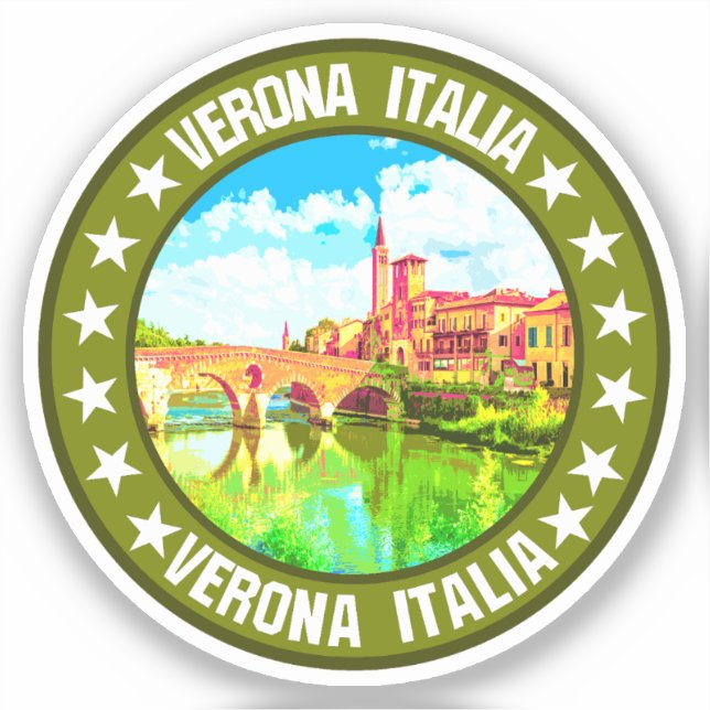 Verona                                             sticker (Front)