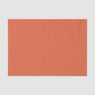 Verona Sunset Orange Solid Color Tissue Paper