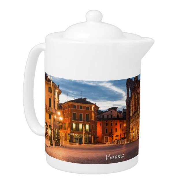 Verona Teapot (Left)