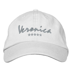 Veronica Name Embroidered Baseball Cap