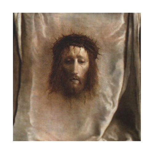 VERONICAS VEIL THE HOLY FACE OF JESUS WOOD WALL DECOR