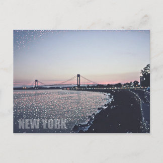 Verrazano Bridge - NYC Postcard