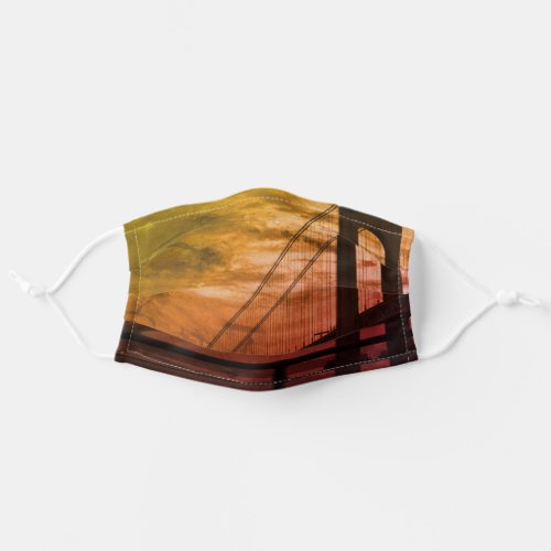 Verrazzano_Narrows Bridge NYC USA Adult Cloth Face Mask