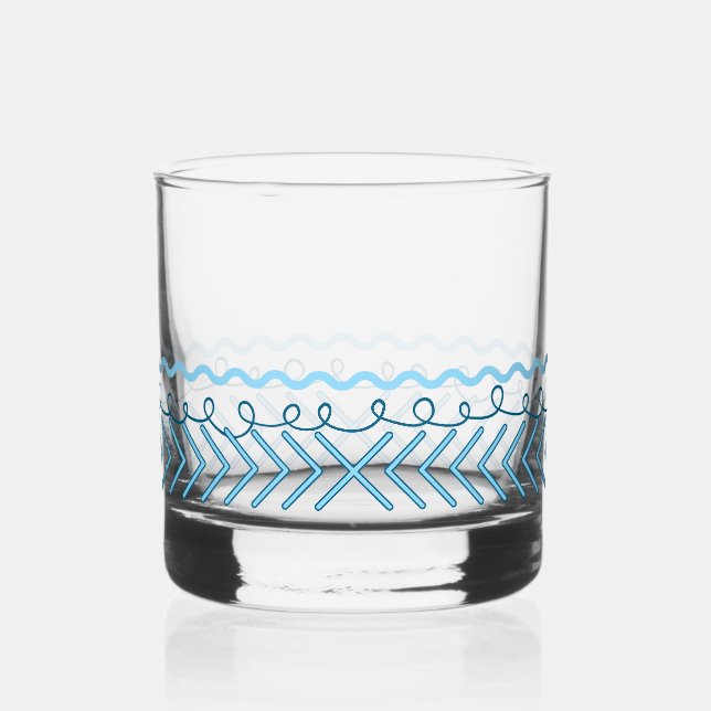 Verre cocktail  whiskey glass (Front)