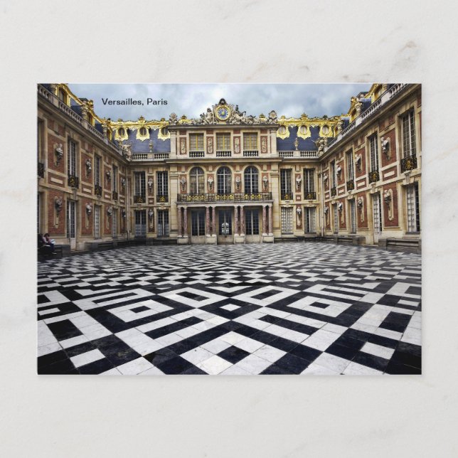 Versaille in Paris Postcard (Front)