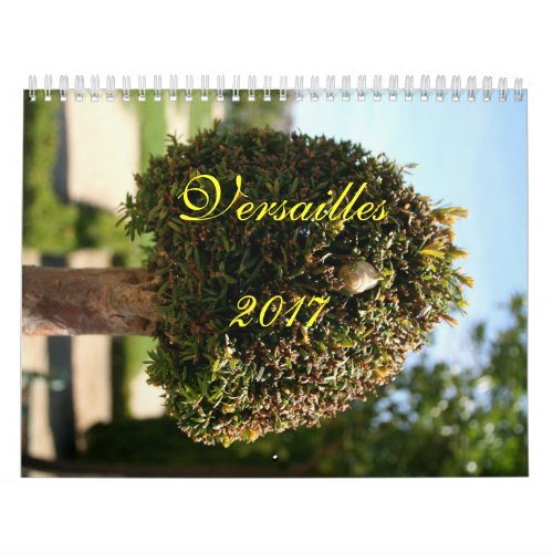 Versailles Calendar 2017