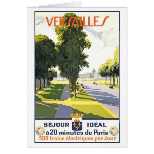 Versailles France Cards (Front)