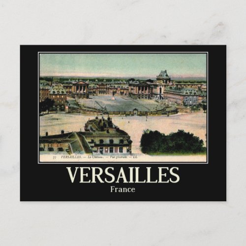 Versailles France Vintage Postcard