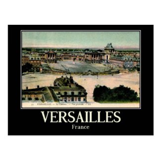 Versailles, France, Vintage Postcard