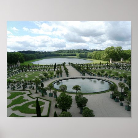 Versailles Garden Orangerie Photo Poster France