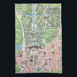 Versailles Kitchen Towel<br><div class="desc">Versailles map towel</div>