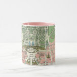Versailles Mug<br><div class="desc">Vintage map of Paris with focus on Versailles.</div>