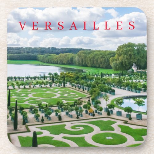 Versailles Palace Gardens view coasters