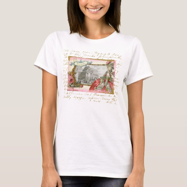 Versailles Palace Marie Antoinette T-shirt (Front)
