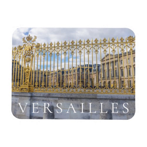 Versailles Palace railings fridge magnet